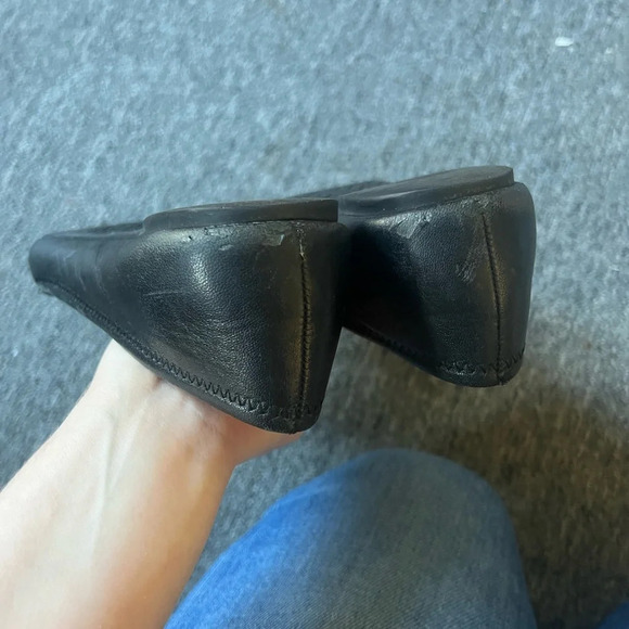 Tory Burch Black Reva Flats, size 8 - Picture 5 of 6